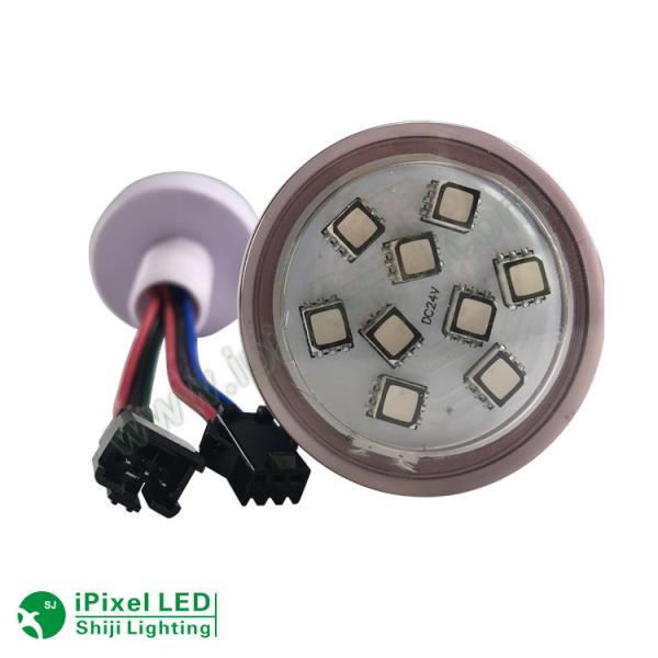 45MM 9 SMD5050 2 16W 24VDC digital rgb LED pixels Amusement Funfair Lights