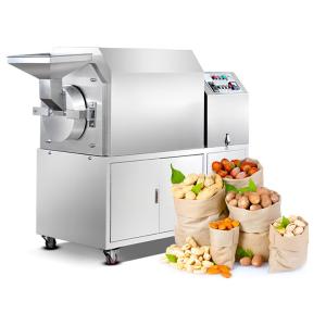 stainless steel roasted pepper soya beans machine walnut hazelnut roasting maker