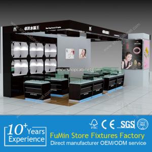 Commercial cardboard countertop jewelry display cabinet