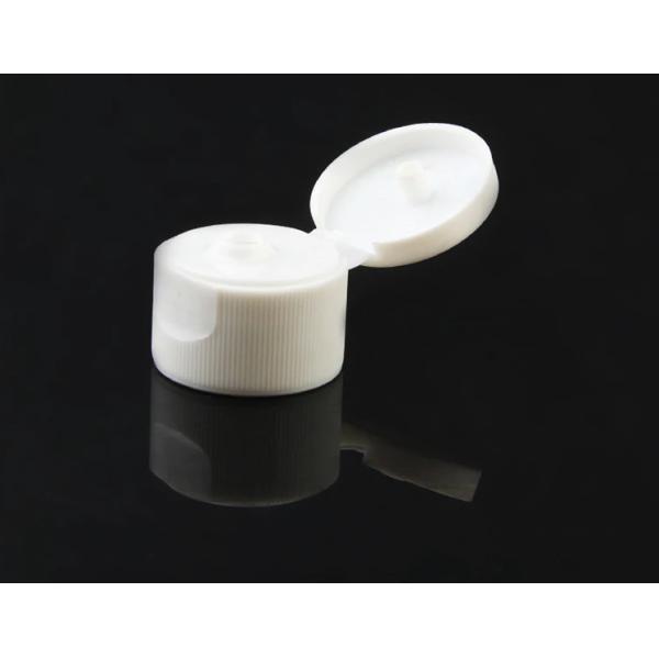 Silk Screen Printing Plastic Flip Top Caps Smooth Surface Hot Stamping For Liquid Soap