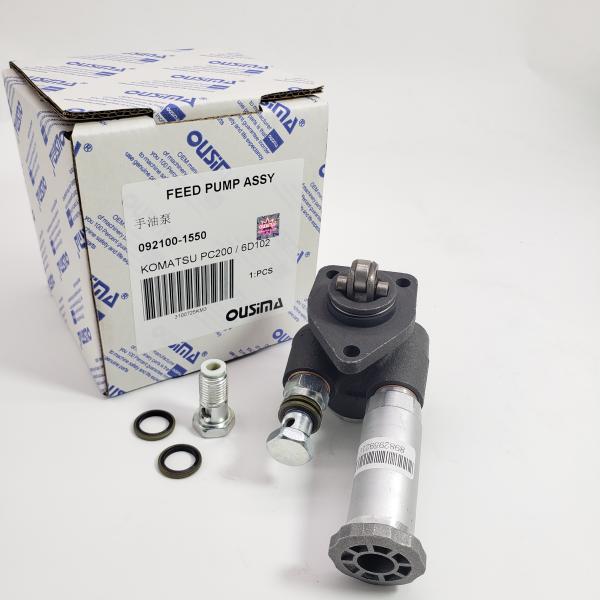 Feed pump assy Hand oil pump 092100-1550 for KOMATSU PC200/6D102