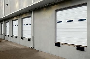 Buy Roller Shutter Industrial Sectional Door 380V 40mm With Windows at wholesale prices