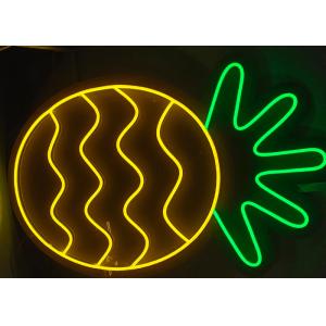 Ananas Neon Sign handemade fruits neon sign shenzhen handmade sign
