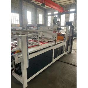 Electric Plastic Packaging Material Semi-Automatic Folder Gluer Machine for Box