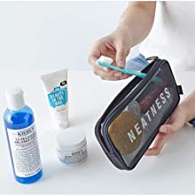 black makeup bag small makeup bag for purse cosmetic travel bag travel cosmetic bag