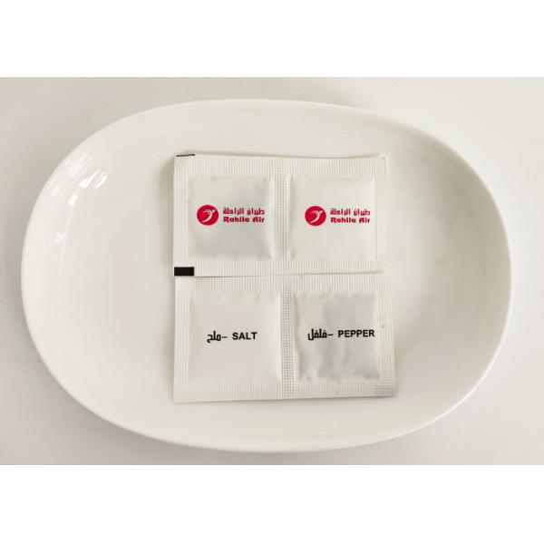 Customizable Salt and Pepper Single use condiment packets for Fresh Seasoning