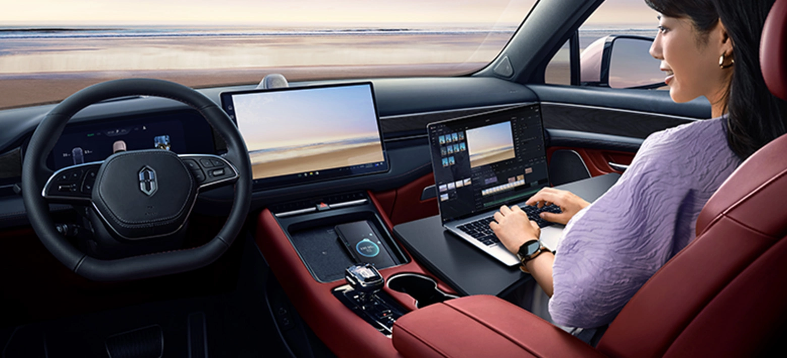 2880mm Wheel Base Medium SUV 2024 HUA-WEI AITO M7 M5 1220KM Range Harmony OS EV Car with Secondhand Automobile Electric Cars