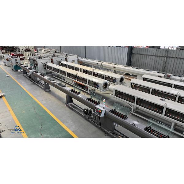 ABA ABC 3 Layers Water Supply Hdpe Pipe Making Machine For Size 20-110mm