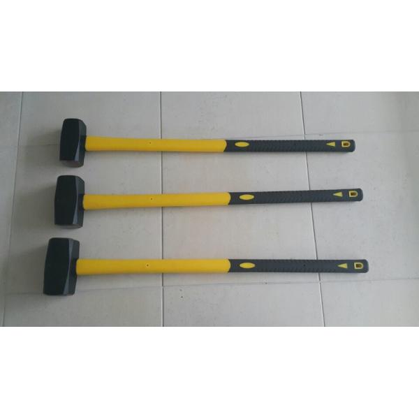 Buy Black Hardware Hand Tools Sledge Hammer 100% Plastic Coated Fibreglass Handle at wholesale prices