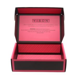 Quality Custom Logo Printing Paper Carton Cardboard Corrugated Gift Packaging Shipping Box For Clothes for sale