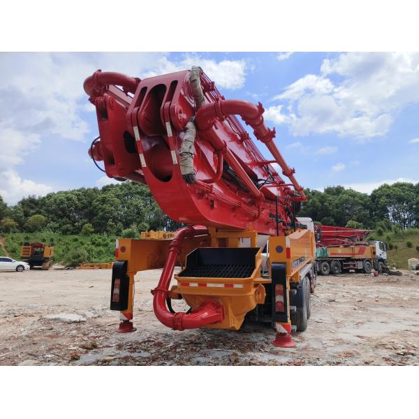 52m Mounted Mercedes Chassis Concrete Pump Truck for Sale - Special Price This Month Only!