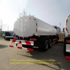 Stainless Steel Sinotruk Howo 6x4 Tractor Truck 18000 Liters Mobile Fuel Truck