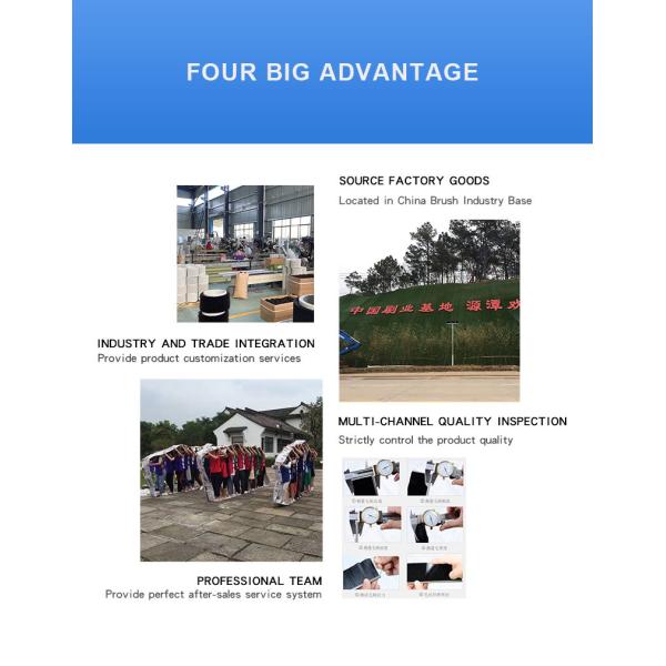 Curved Road Sweeping Brush Gutter Cleaning Broom Wafer Type for Street Vehicle