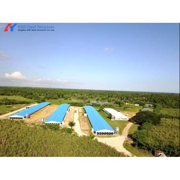 Buy Prefab Steel Structure Poultry House - Q235B/Q355B Carbon Steel Design at wholesale prices