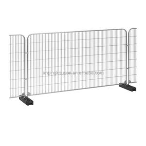 Galvanized and PVC Coated Low Carbon Steel Canada Temporary Fence Panel