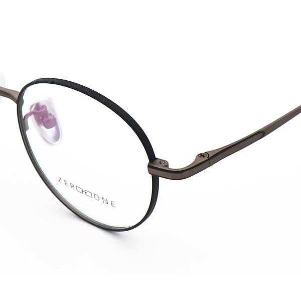 Retro Literature And Art Elliptic Frame Beta Titanium Flexible Glasses