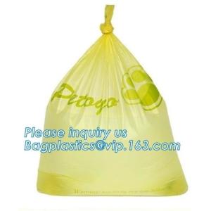 Compostable Recycle Biodegradable Food waste bag/disposable plastic garbage bag,