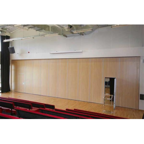Buy Fireproof Modern Dance Studio Movable Partition Walls With Pass Door at wholesale prices