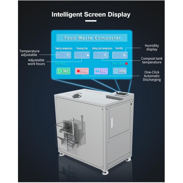 Commercial Garbage Disposal Compost Making Machines Food Waste Recycling Machine