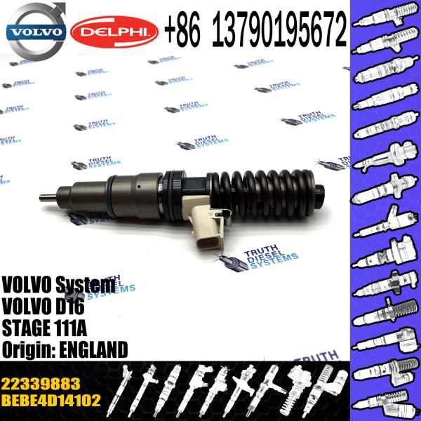 New Diesel Fuel Injector 22339883 for VOL BEBE4D14102 22339883 28484920 BEBE4D14102 3801144 3829644 3803874