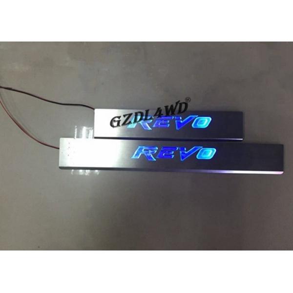 Buy LED Door Sill Scuff Plate 4x4 Body Kits For Toyota Hilux Revo 2015 2016 at wholesale prices