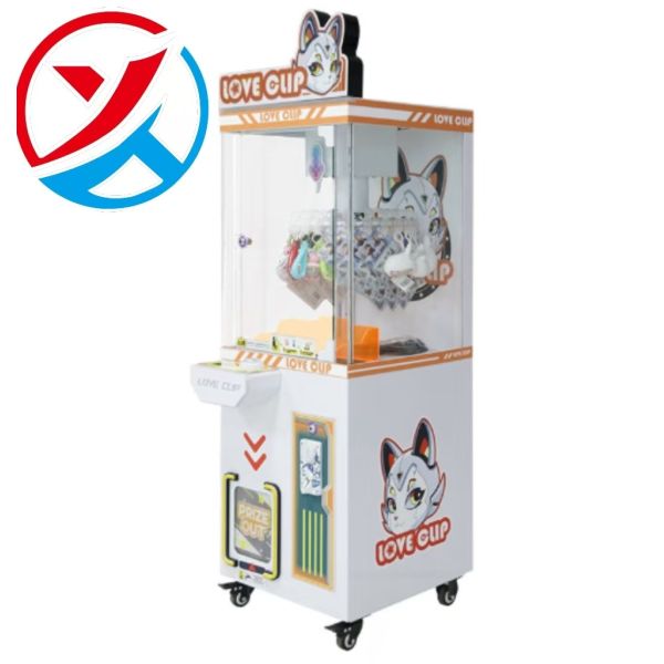 Buy Starry Love Clip Hot Selling Coin Operated With Prize Clip Gift Vending Machine at wholesale prices