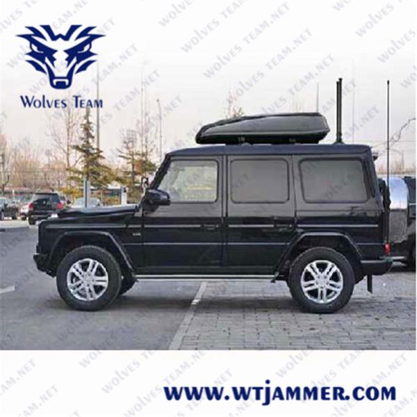 High Power GSM PCS 3G 4G 5G Jammer Military 600 Watt Vehicle Signal Jammer