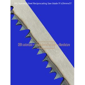 201 Stainless Steel Reciprocating Saw blade 9"x19mmx5T Cutting Wood,Bamboo