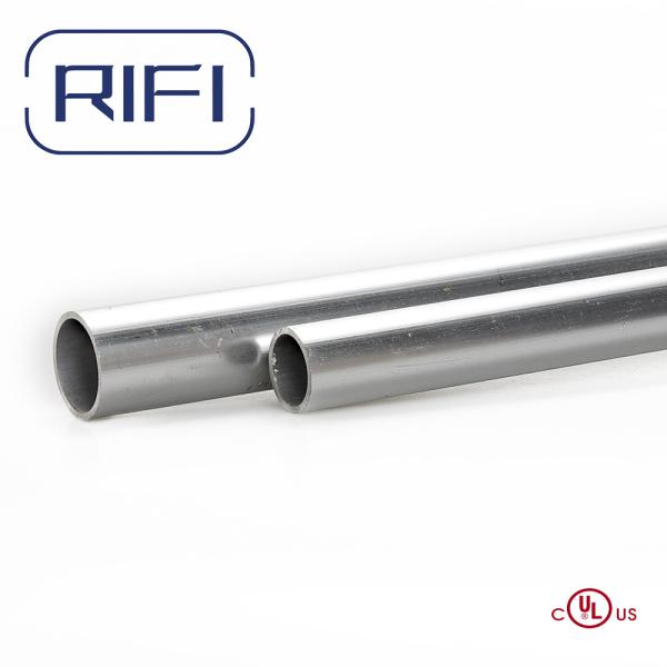 Buy Silver 2 Inch Metal Conduit Custom Electrical Metallic Tubing Conduit at wholesale prices