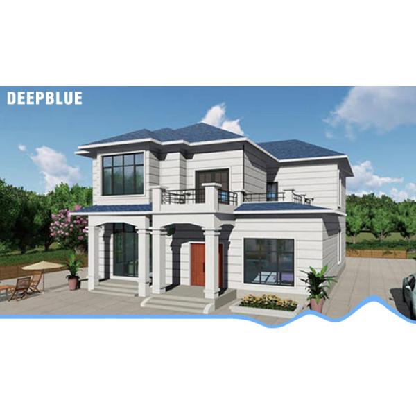 AS/US Duplex Steel Frame Ultra Modern Prefab Homes With Light Gauge Steel Framing