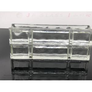 Hotel Clear Float Handrail Pavement 6x8 Glass Block