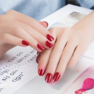 New Material Wholesale Customization Waterproof Gel Nail Stickers Manufacturer