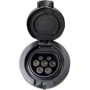 Type 2 Female EV Charging Accessories Socket Inlet IEC62196-2 CE TUV Approved