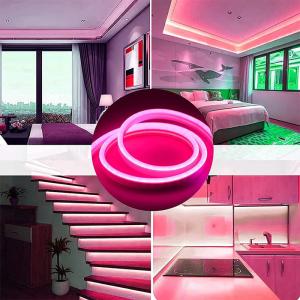 Hotel Popular Silicone Neon Flex Pink LED Neon Flex DC 12V IP65 Waterproof