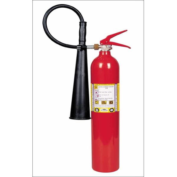 Workshops 5KG Co2 Fire Extinguisher , Portable Fire Fighting Equipment ISO