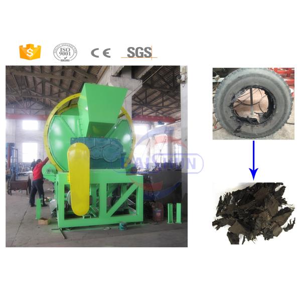 Buy Mluti Color Scrap Rubber Tires Recycling Machine With 1500-2000kg/H Capacity at wholesale prices