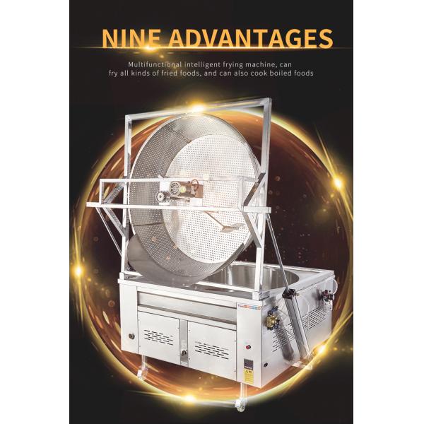 Automatic Commercial Kitchen Fryer 400L 600L Restaurant Style Deep Fryer