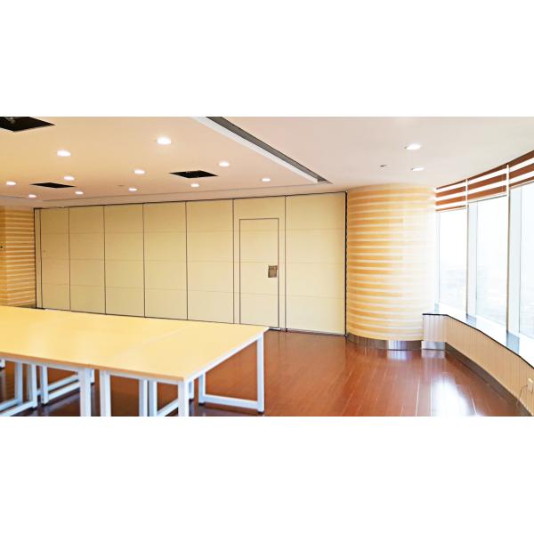 MDF + Aluminum Movable Partition Walls Heat Insulation 65mm Thickness