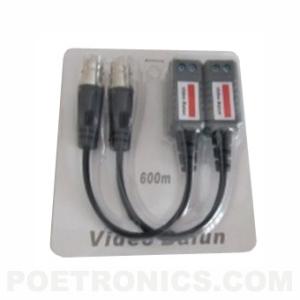PVB-EF04 (400-600m) BNC Female to Screw Terminal Passive CCTV Video Balun