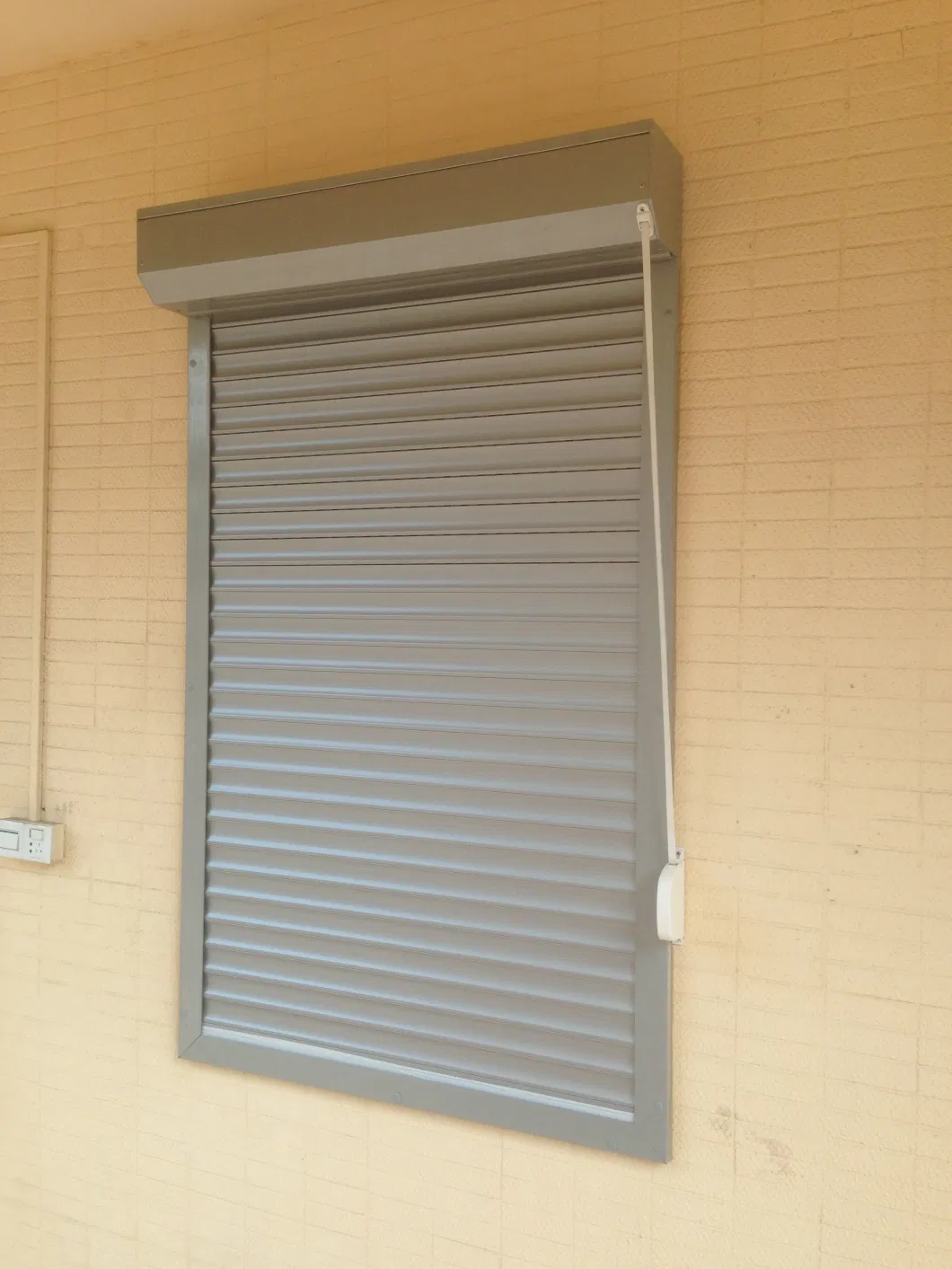 55mm Anti Cyclonic Aluminum Roller / Windproof Wind Resistance Rolling Shutter Window