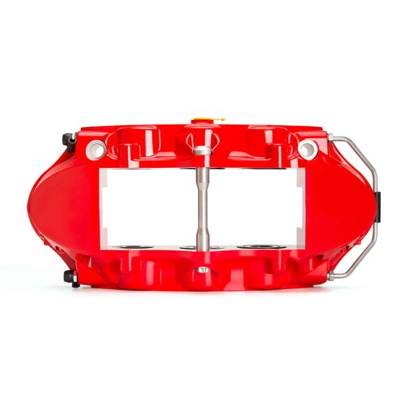 P60NS 6 Piston Caliper 355*32mm 378*32mm Rotor Brake Kit Drilled / Slotted / Drilled And Slotted Discs Selectable