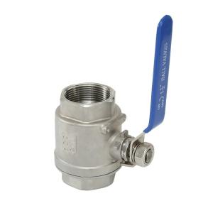 Casting Silver WZ Thread Female Valve Water Control Ball Valve 3A DIN NPT BSPT