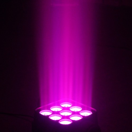 9pcs 3*3 RGBW 4 in 1 LED Matrix Beam Moving Head Light 10W beam light for stage