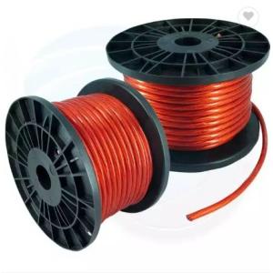 Flexible Translucent Power Wire 1/0awg for Car and Motor Audio Performance