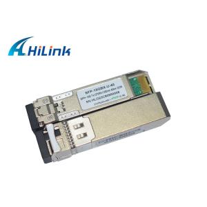 GBIC 10G BIDI WDM SFP+ Transceiver Module 40KM 1270/1330nm LC Optical Interface