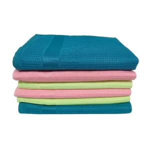 Quality 350GSM Microfiber Waffle Kitchen Towel - Absorbent &amp; Lint-Free for sale