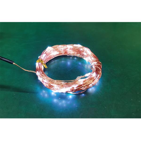 Warm White 50 LED String Lights Firefly USB Plug In Decorative Starry Lights For Valentine'S Day