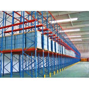 Commercial Metal Racking System , Heavy Duty Drive In Pallet Racking