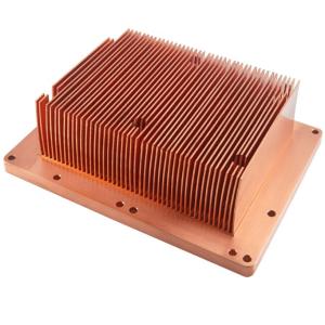 Industrial Skived Fin Heat Sink Manufacturing High Thermal Conductivity CE
