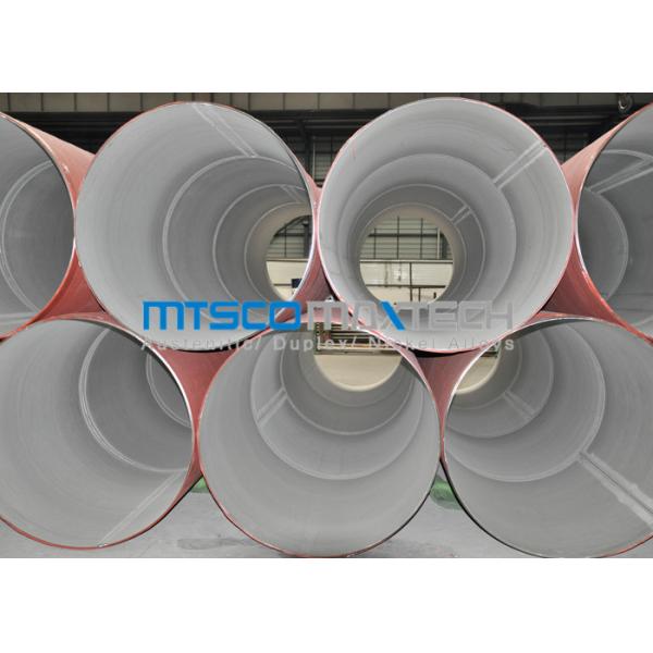 Buy 304 / 316 Annealed Pickled Welded Stainless Steel Pipes , Industrial Pipe at wholesale prices